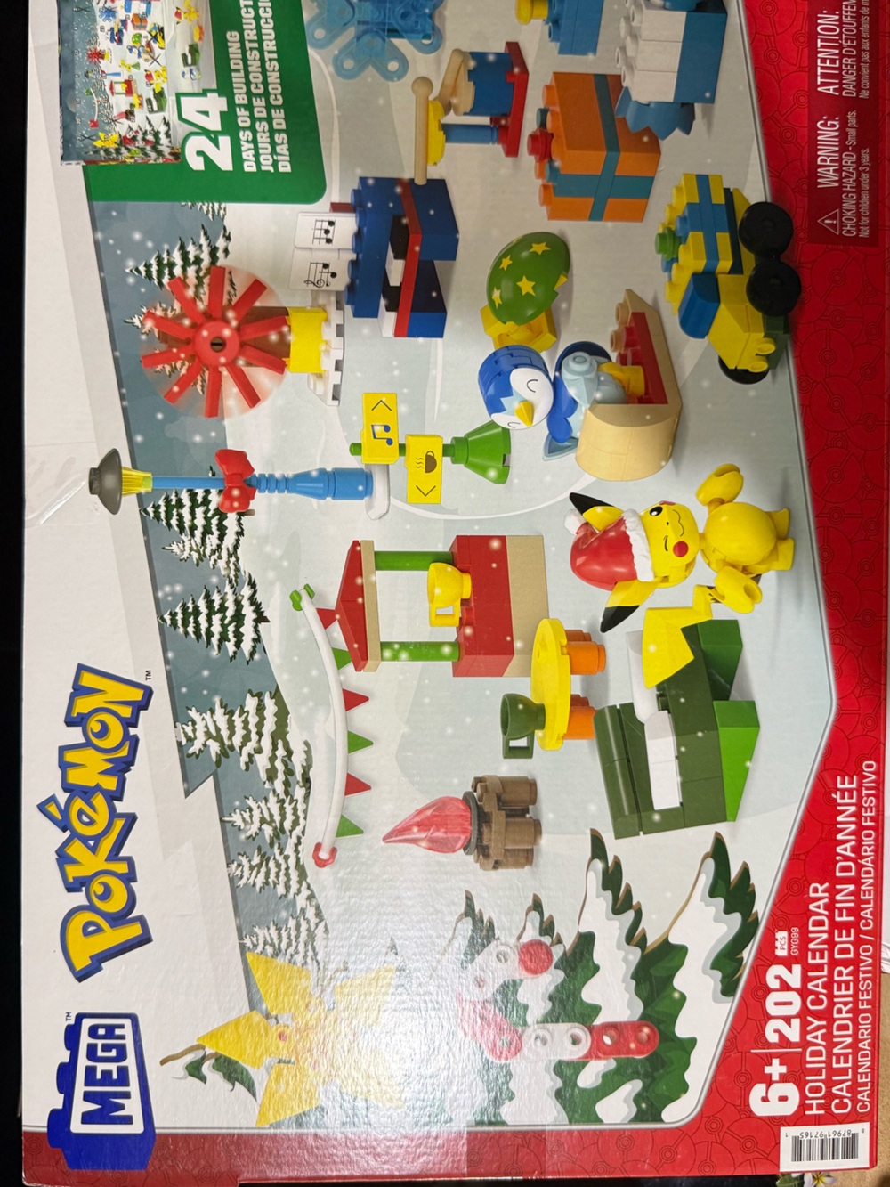 Holiday advent Building Blocks - pokemon